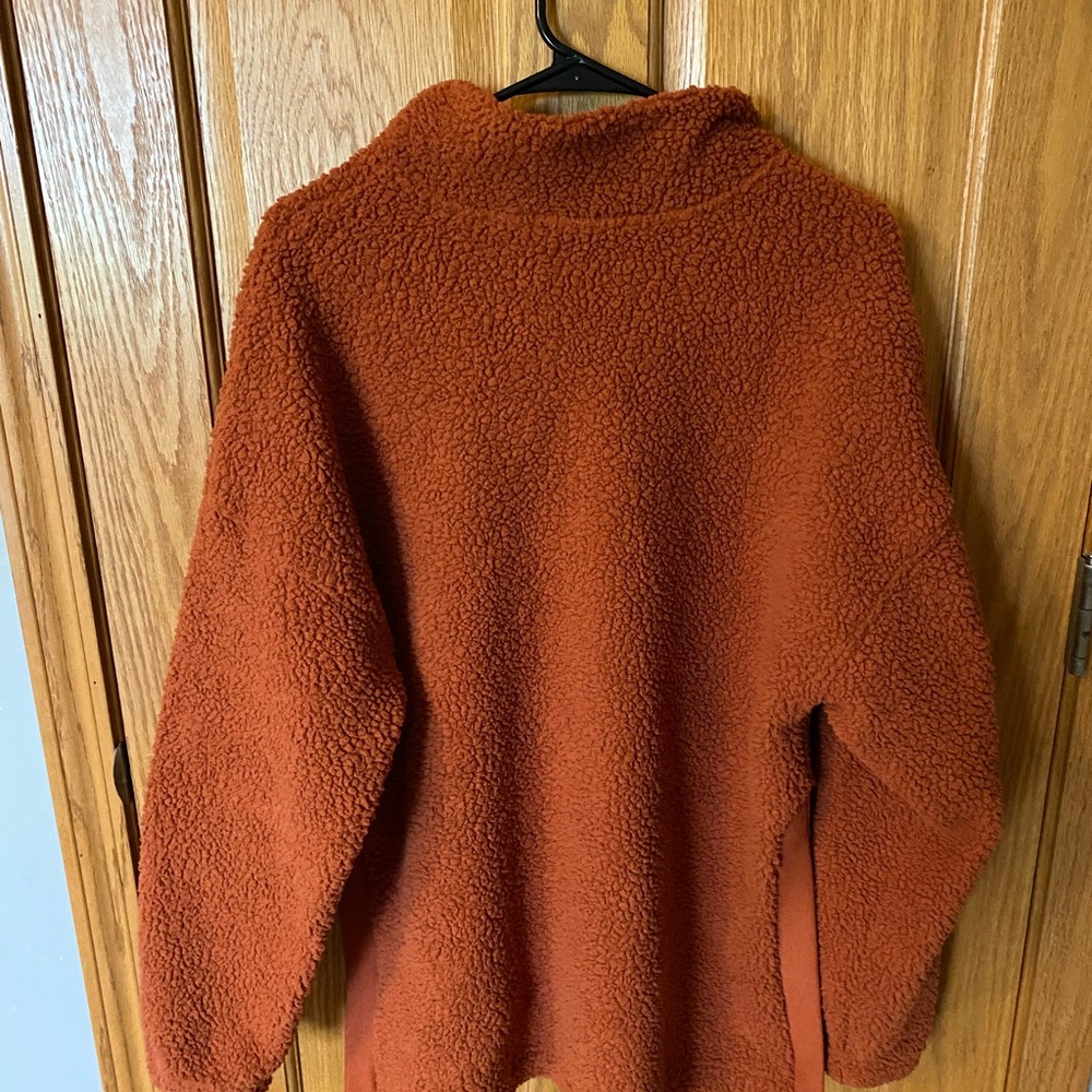 Fuzzy Rust Sweater - Picture 5 of 5
